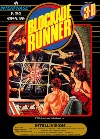 Blockade Runner I Intellivision US box art